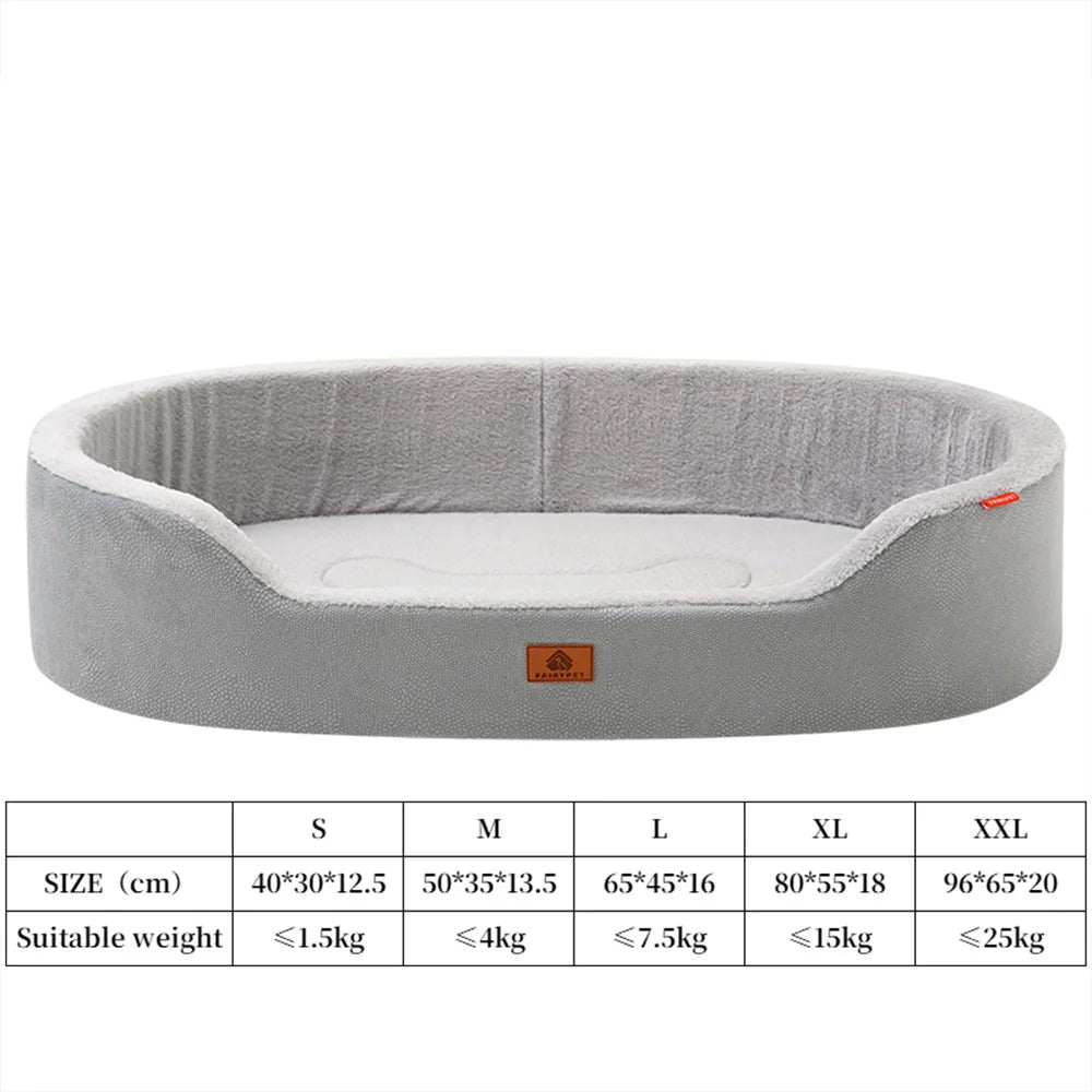 Lit Orthopédique Chien Mémoire de Forme ZenPaw™ – Sommeil Apaisé