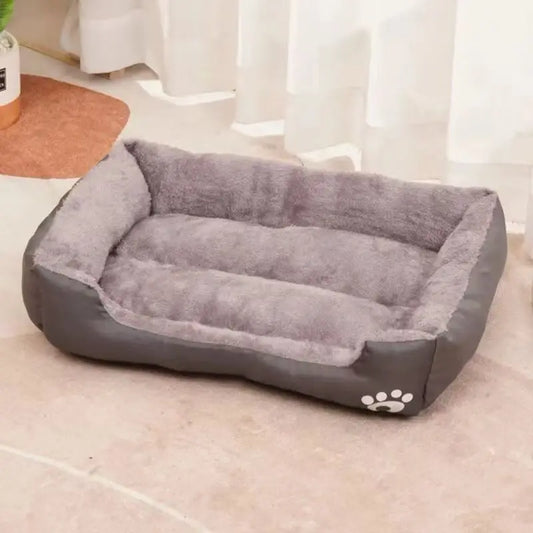 Sac de Couchage Cocon Chien ZenPaw™ — Sommeil Apaisant, Empreintes