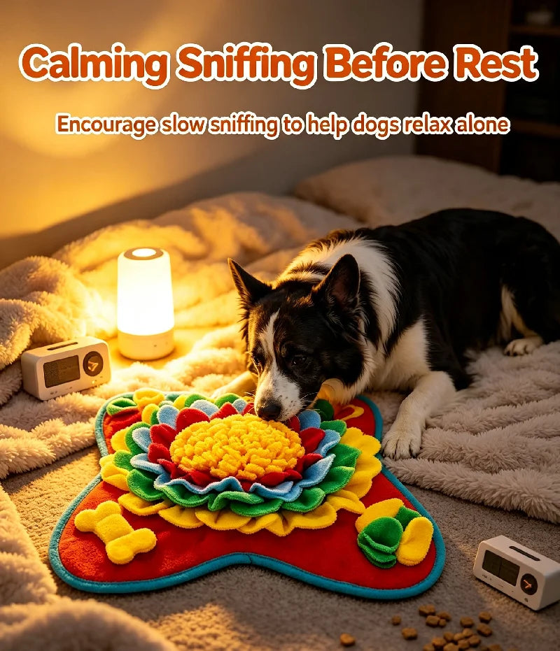 Tapis de Fouille ZenPaw™ – Snuffle Mat Apaisant Anti-Ennui Chien