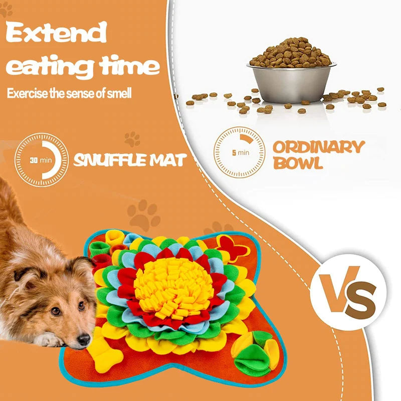 Tapis de Fouille ZenPaw™ – Snuffle Mat Apaisant Anti-Ennui Chien