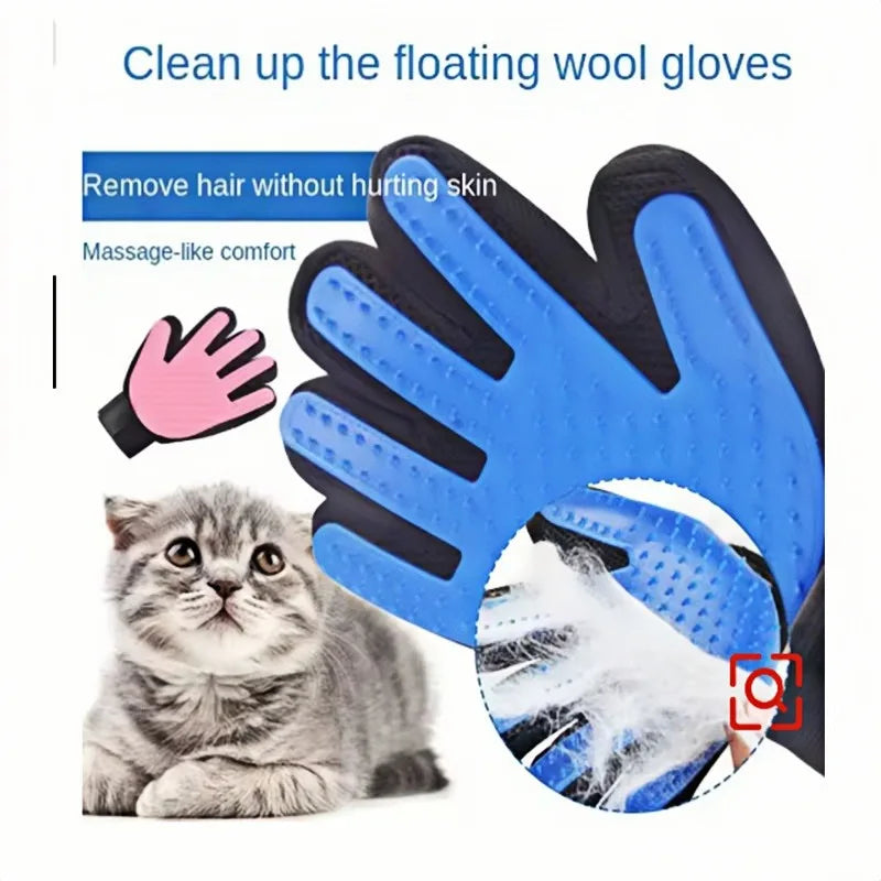 Gant Massage & Toilettage Silicone ZenPaw™ — Apaisant Anti-Poils