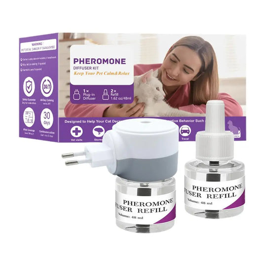 Diffuseur Phéromones Apaisantes ZenPaw™ + Recharges | Nuits Sereines