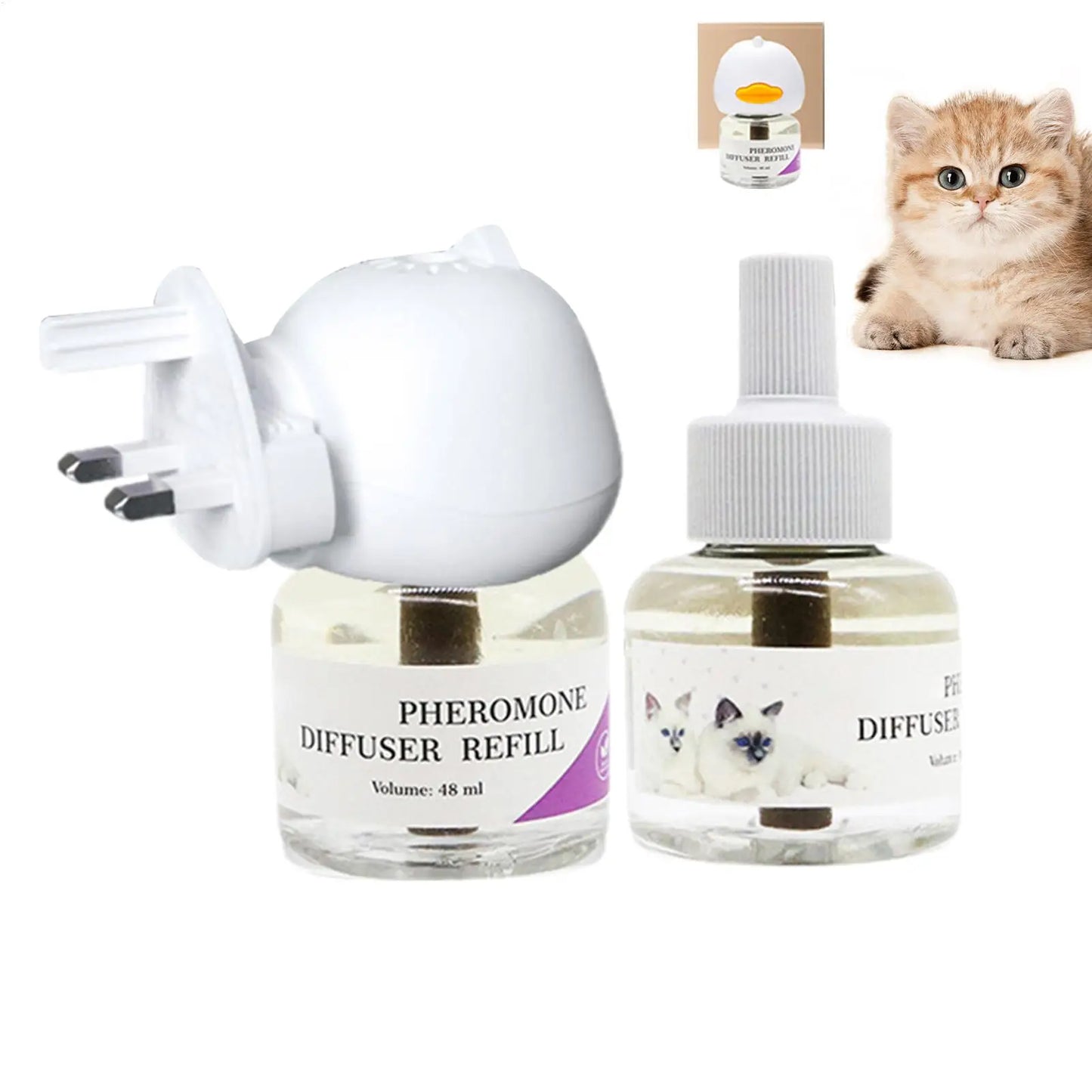 Diffuseur Phéromones Apaisantes ZenPaw™ + Recharges | Nuits Sereines