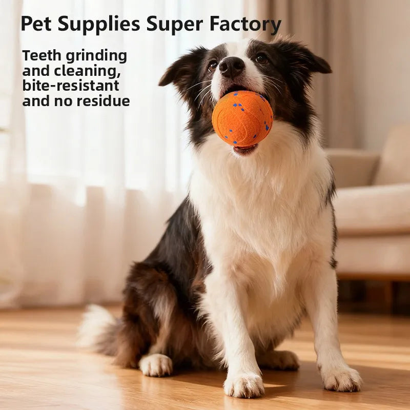 Balle Auto-Roulante ZenPaw™ – Jouet Anti-Ennui pour Chien Serein