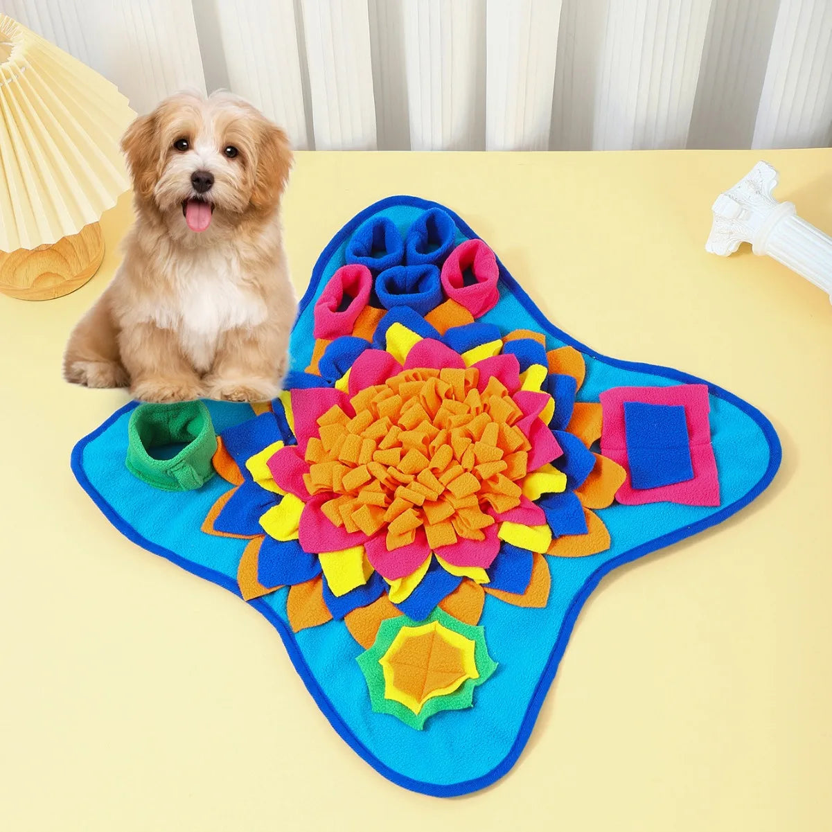 Tapis de Fouille ZenPaw™ – Snuffle Mat Apaisant Anti-Ennui Chien