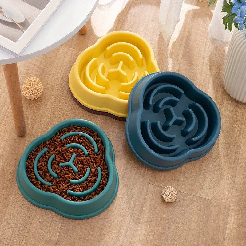 Gamelle Anti-Glouton ZenPaw™ — Pour un Repas Lent & Apaisé