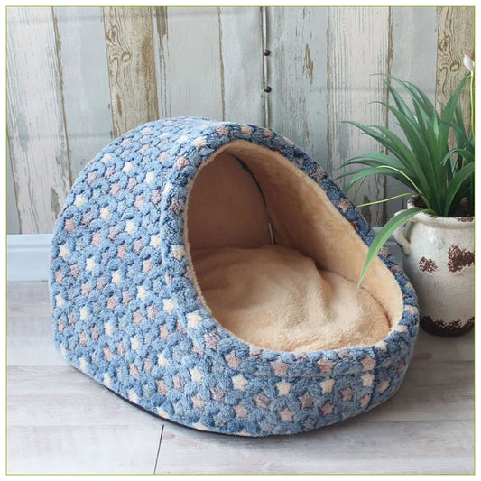 Lit Grotte Cocon ZenPaw™ – Nid Apaisant Sommeil Serein pour Chien