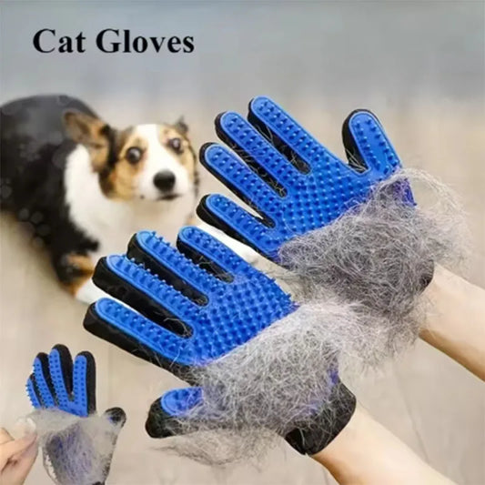 Gant Massage & Toilettage Silicone ZenPaw™ — Apaisant Anti-Poils