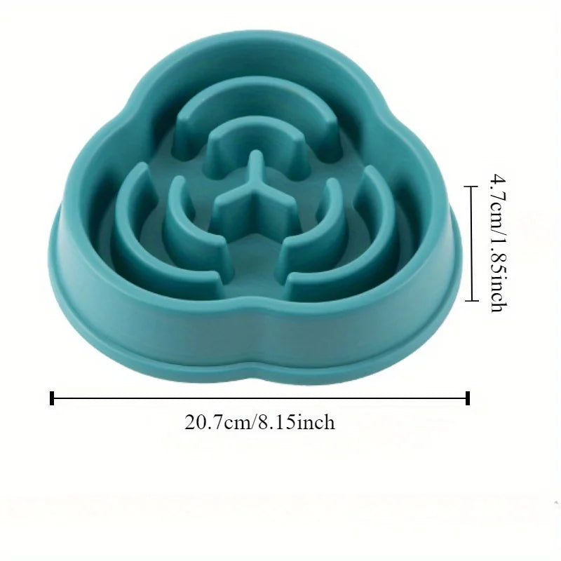 Gamelle Anti-Glouton ZenPaw™ — Pour un Repas Lent & Apaisé