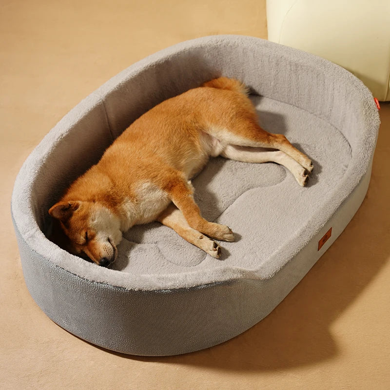 Lit Orthopédique Chien Mémoire de Forme ZenPaw™ – Sommeil Apaisé