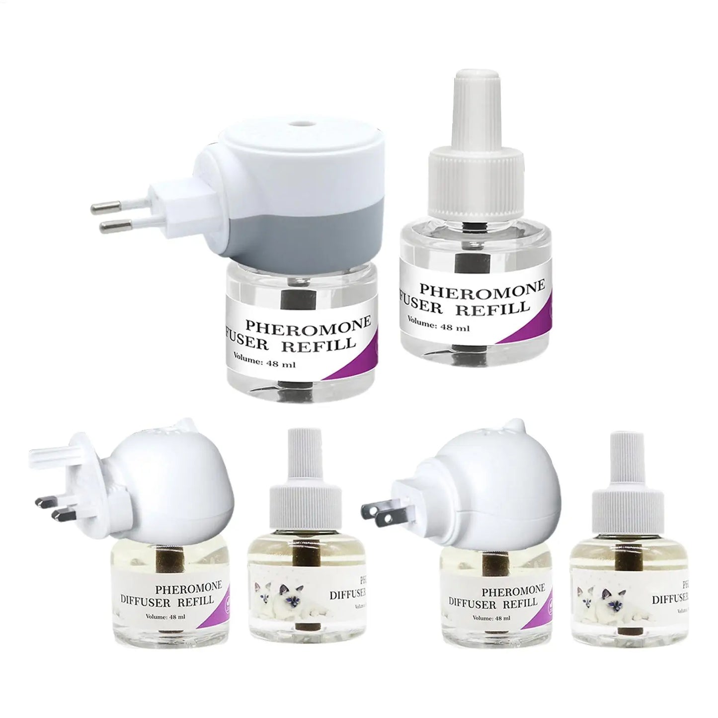 Diffuseur Phéromones Apaisantes ZenPaw™ + Recharges | Nuits Sereines