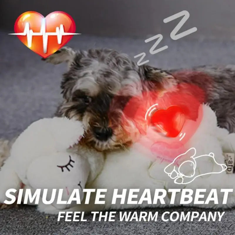 Cœur Battant Apaisant ZenPaw™ | Insert Sommeil Chien & Chiot